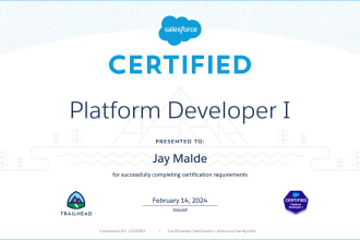 be your salesforce developer for lightning, lwc, flow, apex