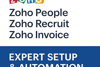 do any task related to zoho books ,zoho desk ,zoho invoice