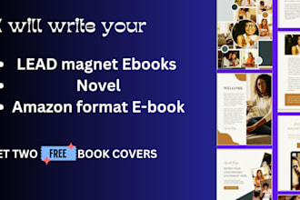 do ghost writing for your novel or ebook