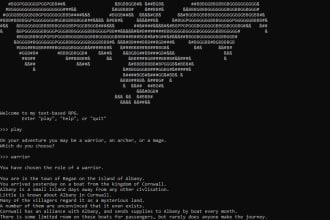 make a text based game