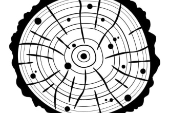 make high quality target wood logo for you