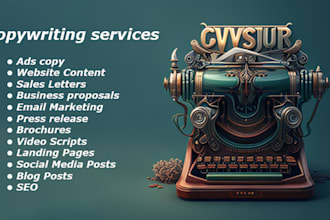 do product content, copywriting or business proposal