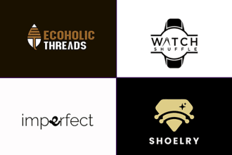 design clothing brand, street wear, apparel and fashion logo