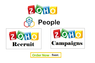 set up zoho people ,zoho recruit ,zoho campaigns and creator