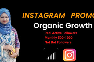 do your instagram promotion and manage