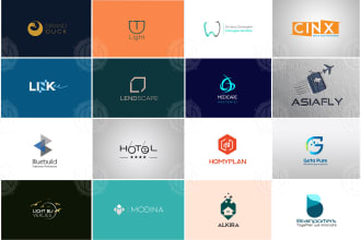 create a modern and memorable logo for your brand