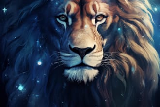 create your own zodiac sign digital art