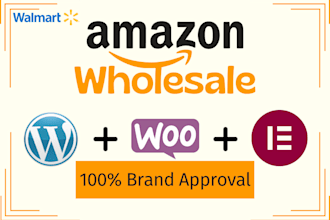 build your wholesale website for brand approval on amazon