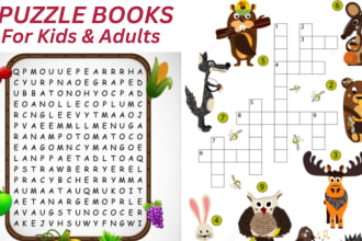 create 100 slice pictures puzzle book for kids and adults