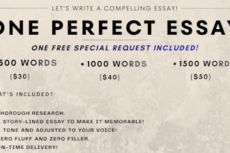 write the most compelling essay for you up to 1500 words