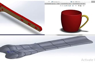 design and alter 3d cad designs for 3d printing and heavy industry