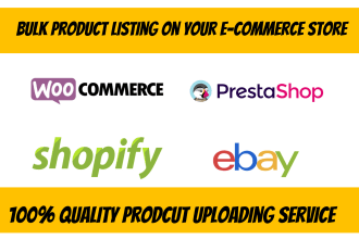 do bulk products listing on your prestashop store