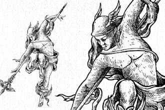 create best vintage tattoo style design