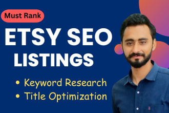 rank etsy listing with etsy seo title and tags to boost sale