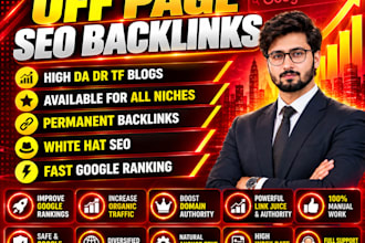 create high authority SEO dofollow high dr backlinks