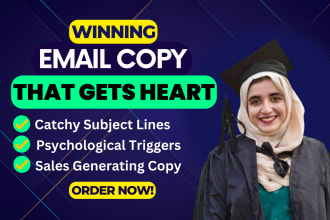 do email copywriting for sales email sequence and email marketing