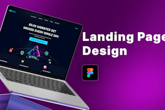 do saas landing page design for your google site or business
