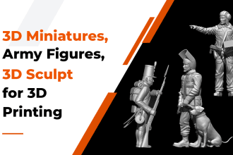 crafting lifelike 3d miniatures, historical figures, army figures and sculpture