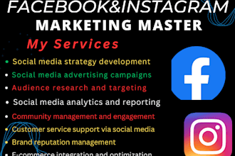 do facebook advertising, fb marketing, campaign creation, instagram ads