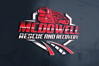 do auto moving, transport, logistics nd trucking logo design