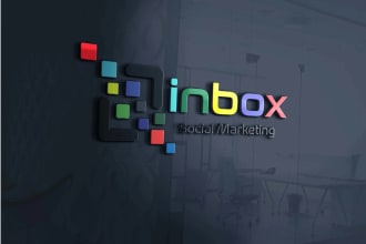 do modern business logo and marketing design