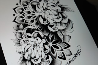 design your next dotwork tattoo