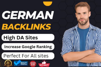 provide high authority white hat do follow SEO german guest post backlinks