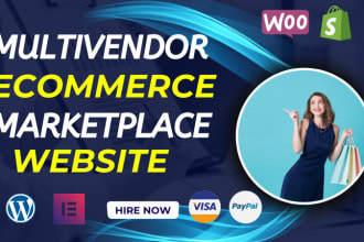 create multi vendor ecommerce marketplace website with wcfm dokan
