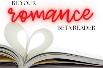 beta read your romance novel