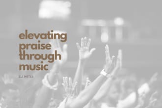write an original worship song based on a specific theme