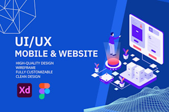 create website ui design, ui ux design,mobile app UI UX design