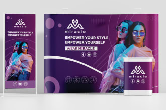 design trade show booth backdrop exhibition stand design