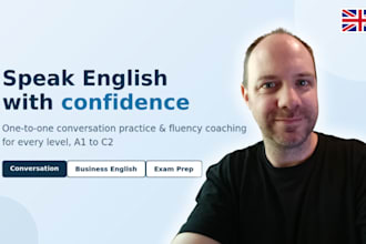 teach you conversational english speaking and fluency