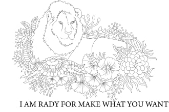 give mandala coloring page for adults and kids