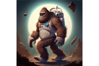 create an illustration from any crazy idea with ai