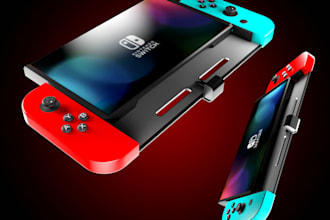 3d product modeling, 3d realistic product rendering and 3d product mockups