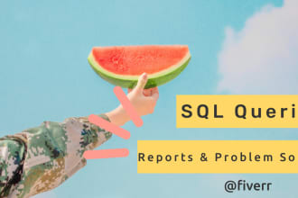 do all your queries shortly for your report or school tasks