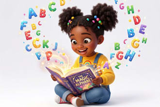 create an abc alphabet book for amazon KDP