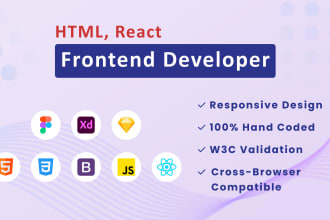 convert figma design to react js