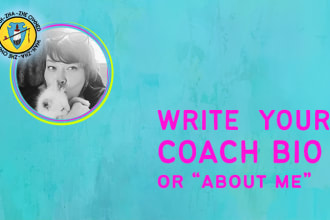 write your coaching bio or about me