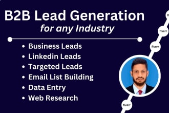 do b2b lead generation for any industry