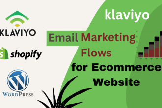set up klaviyo email marketing flows for shopify woocommerce
