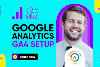 set up google analytics ga4 tracking for your website