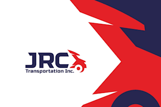 design trucking and transport logistics logo within 24 hours