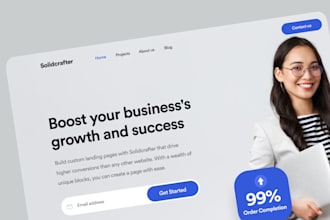 design a perfect figma website design mockup