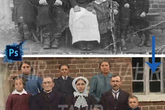 restore old photos and colorize them flawlessly