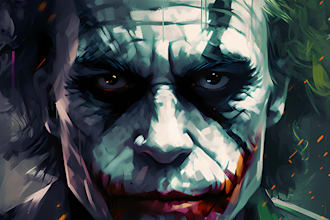 create professional character digital art
