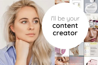be your social media content creator