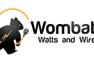 design creative electrical service logo for your company