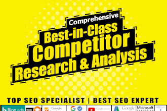 provide competitor analysis, expert search optimization, and local SEO services